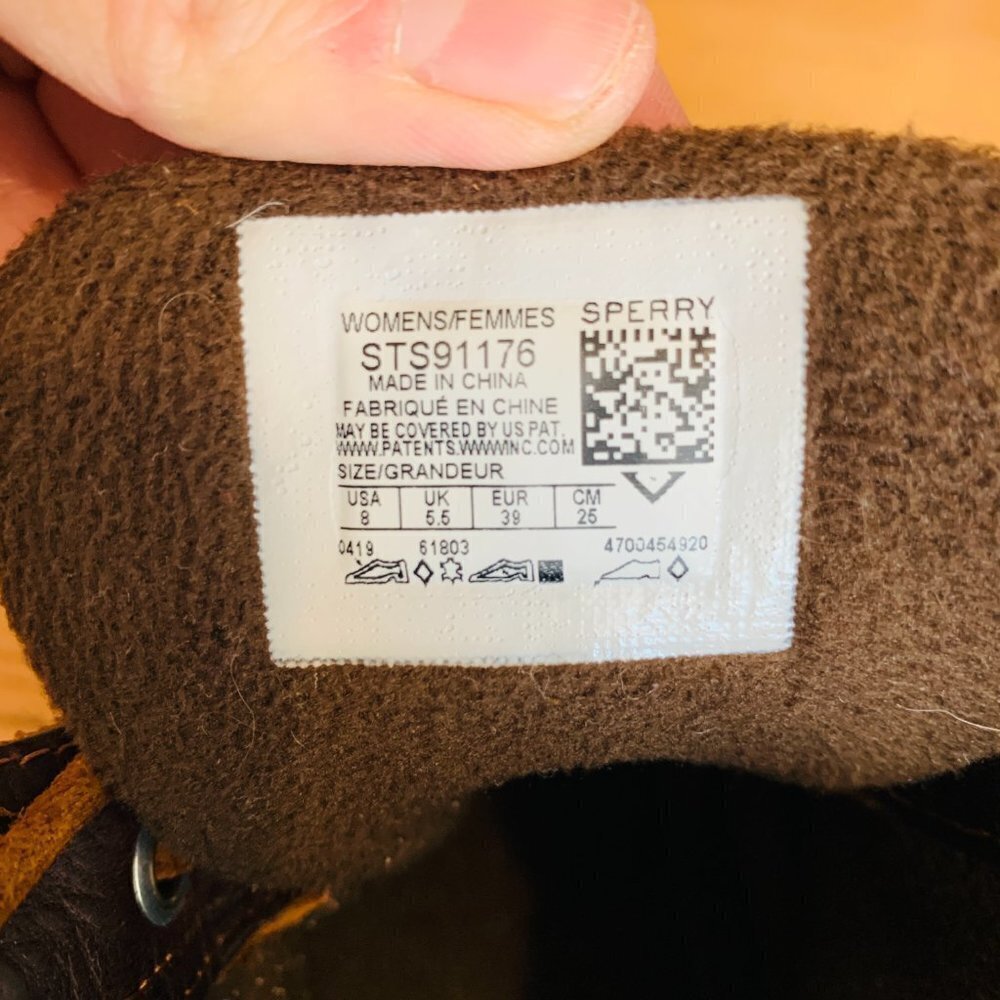 Sperry Top-Sider Saltwater Duck Boots Women's Brown - US 8 - Picture 14 of 14